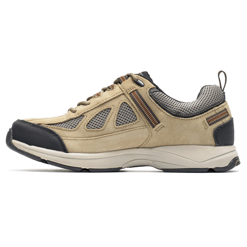 Rockport Mens Sneakers Khaki - Rock Cove Lace Up - UK 127-DUWMON